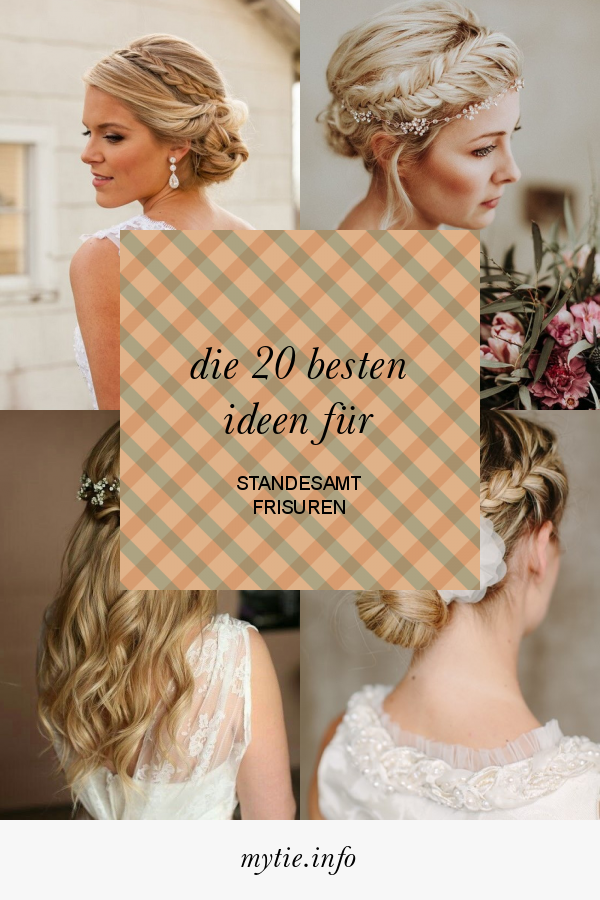 Die 20 Besten Ideen Für Standesamt Frisuren